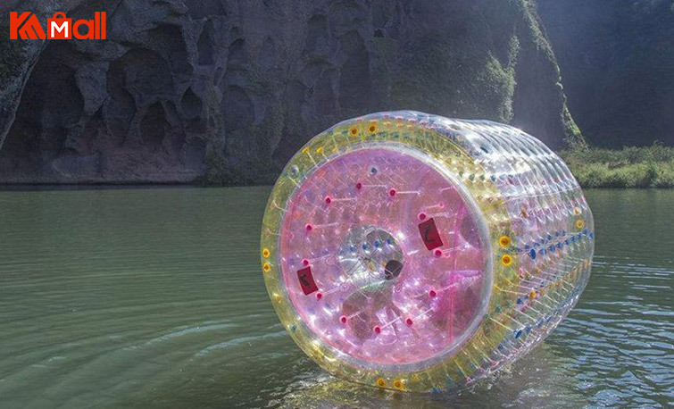 use large zorb ball for recreation